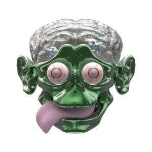 Pistolet à eau miniature en plastique, motif crâne <span class=keywords><strong>de</strong></span> démon vert amusant, <span class=keywords><strong>pour</strong></span> Halloween, farces, été, piscine, jouet unisexe - Product Image 1
