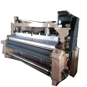 Mesin Tekstil kecepatan tinggi mesin jet air dengan balok tenun kain berat nozel tunggal daya ganda - Product Image 2