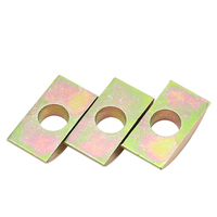 Rondelles à écrou semi-circulaires solides sont des accessoires pour meubles utilisés pour les connexions de meubles, et rondelles à écrou semi-circulaires