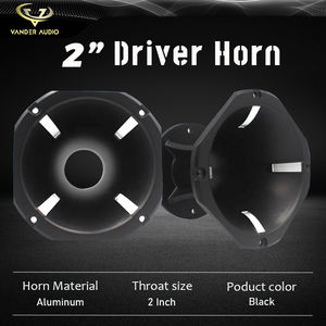 صوت vinder 2 بوصة قرن الحلق الألومنيوم الترباس على مكبر الصوت القرن المسمار على محرك ضغط للسيارة المنزل با نظام الصوت - Product Image 6