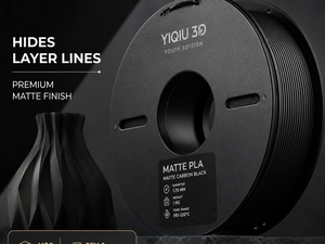 Filamento para Impresora 3D Yiqiu3D Matte PLA Edición Juvenil 1.75mm, Tono Piel, Blanco Cerámico, Acabado Premium para Bambu Lab Creality - Product Image 6