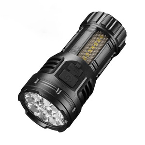 <b>Flashlight</b> Led <b>Rechargeable</b> Battery Outdoor Dimmable Mini Portable With Magnetic Base - Product Image 1