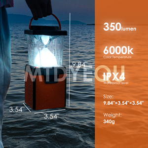 Lanterne de camping LED sans batterie <span class=keywords><strong>Lampe</strong></span> d'eau salée <span class=keywords><strong>à</strong></span> économie d'énergie pour l'éclairage d'urgence <span class=keywords><strong>Tempête</strong></span> Pannes de courant Randonnée Pêche - Product Image 5