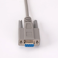 Cable de Audio y Video USB DB9 Macho a Hembra RS232 de 9 Pines con Revestimiento de PVC de 1M 1.5M 2M, Precio de Fábrica