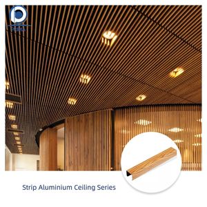 <span class=keywords><strong>Optima</strong></span> madera grano rectángulo cuadrado redondo aleación de aluminio tubo aluminio techo perfil para Decoración - Product Image 3