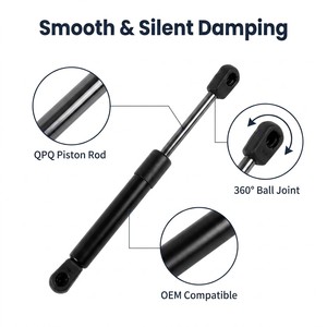 Mini Soft Close Gas Strut 50N-150N for <b>Small</b> Cabinet <b>Drawer</b> Lid Furniture Hardware Factory - Product Image 1
