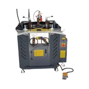 Machine à sertir les coins en aluminium avec PLC et moteur, coupeurs haute précision, spéciale pour la fabrication de fenêtres et de portes - Product Image 4