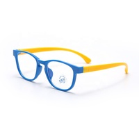 2025 nouveau Design Simple TR 90 enfants cadre rond Flexible ordinateur lunettes enfant Anti lumière bleue bloquant les lunettes