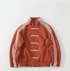 Giacca 2025 con colletto alto da <span class=keywords><strong>uomo</strong></span> a fondo piatto ampia con tasche per la <span class=keywords><strong>primavera</strong></span> autunno - Product Image 2