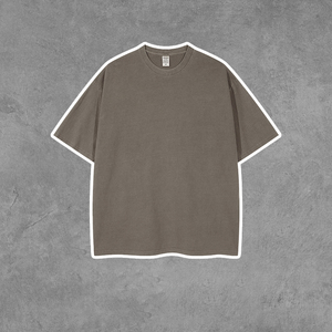 MT2244 Nouveauté & Meilleures Ventes T-shirts Unisexe Coupe Ample Vintage Délavé à l'Acide Surdimensionné pour Hommes - Product Image 6