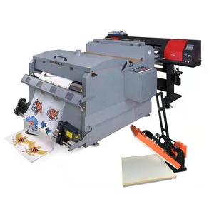 Guangzhou nuevo la tecnología conjunto camiseta máquinas de impresión de impresora Digital + polvo de batido y máquina de calor para ropa de impresión - Product Image 2