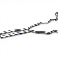 Échappement Catback pour BMW 530 525i G30 G30 2.0T B48 2018-2024, échappement haute performance avec soupape, tuyau d'échappement, embout en fibre de carbone