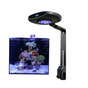 Luz LED de acuario de altura ajustable OEM, luz de arrecife de coral para agua salada