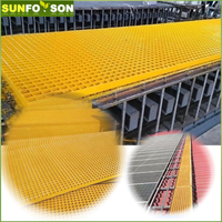 Güneş çiftlik PV sistemi çatı güvenliği için endüstriyel çatı geçit Mat fiberglas ızgara güvenli erişim podyum