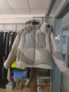 Áo khoác nam kiểu dáng mới, may theo yêu cầu, <span class=keywords><strong>logo</strong></span> tùy chỉnh, chất liệu lông vũ, kiểu dáng rộng rãi, thoáng khí, khóa kéo, có size lớn - Product Image 5