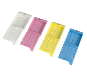 Hot Selling Laboratory Einweg-Verbrauchs material Histologie Biopsie Kunststoff gewebe Mikroskop Gewebe Einbettung kassetten - Product Image 1