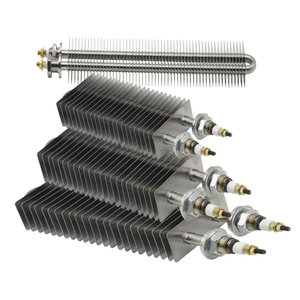 Élément chauffant tubulaire à ailettes en acier inoxydable industriel à résistance électrique 1,5 kW - Product Image 5