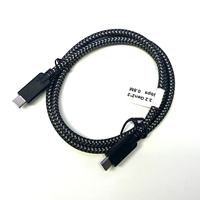 A-bst USB 3.2 Gen 2*2 20Gbps Kabel USB C ke USB C PD 100W 20V 5A Pengisian Cepat Kabel Transfer Data Kecepatan Tinggi