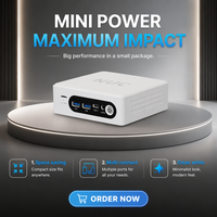 Mini PC de jeu ultra-compact avec DDR5 32 Go, WiFi 6, BT 5.2, USB4, HDMI – Ordinateur de bureau mondial prêt pour le marché (prises AU, US, EU, JP, UK)