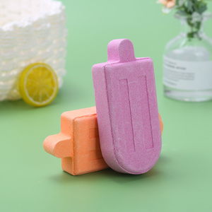 OEM Vente en gros Bombes de bain bio Sel de soda Nourrissant la peau Coffret cadeau Fizzies avec CUT Style Propre Marque nouveau Design - Product Image 4