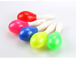 Vendita calda LED Maracas bagliore nel buio divertente produttore di rumore per feste di musica House dal vivo prezzo di fabbrica favorisce la luce LED Maracas - Product Image 4