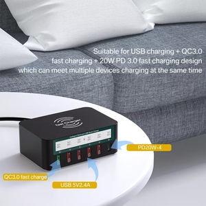 Ugreen — chargeur USB type-c Quick <span class=keywords><strong>Charge</strong></span> 100 pour tablette et téléphone, adaptateur secteur <span class=keywords><strong>sans</strong></span> <span class=keywords><strong>fil</strong></span> pour iPhone 11, <span class=keywords><strong>Samsung</strong></span> <span class=keywords><strong>S10</strong></span>, QC3.0, 3.0 W - Product Image 3