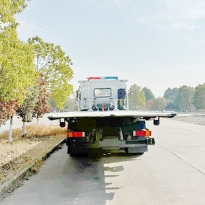 Heavy Duty Wrecker <b>Truck</b> 4x2 6x4 10Ton 12ton Sliding Platform Wrecker Tow <b>Truck</b> New Condition <b>Flatbed</b> Recovery Vehicle - Product Image 5
