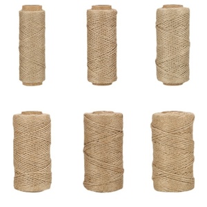 Hilo de cáñamo tipo eje, cuerda para manualidades, materiales DIY, cuerda gruesa y fina para decoración de paredes con rejillas tejidas a mano, etiquetas de red, cuerda para atar. - Product Image 5