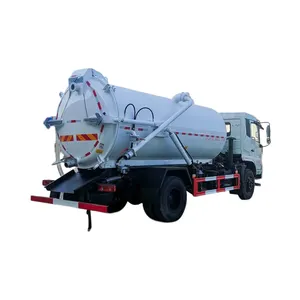 Dongfeng 10CMB Sanitaire Afdeling Vacuüm Riolering Zuigkracht Reiniging Tanker Truck