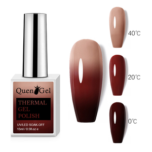 Échantillons gratuits vernis à ongles gel <span class=keywords><strong>thermique</strong></span> <span class=keywords><strong>semi</strong></span>-<span class=keywords><strong>permanent</strong></span> Nail Art paillettes température couleurs changeantes vernis gel UV pour ongles - Product Image 1