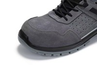 Chaussures de sécurité JIANKUN anti-écrasement/anti-perforation, antistatiques, 6KV, en cuir de vachette suédé, avec embout composite pour hommes et femmes, soudeurs, bottes de travail
