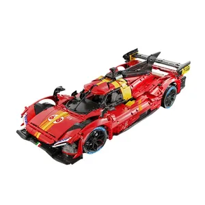 <span class=keywords><strong>KBox</strong></span> HS004 2026 Nuevo Modelo de Auto Deportivo 1:8 499P, Juguetes de Ensamblaje, Decoración para el Hogar, Regalos Navideños para Adultos, Juegos de Bloques de Construcción - Product Image 1