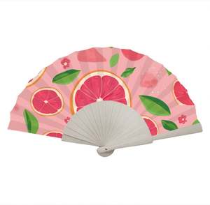 Abanicos Plegables de Madera Tradicionales Personalizados, Ecológicos, Tallados con Flores y Ángeles, Portátiles, Recuerdo, Modelo de Pintura, Decoración, Promociones - Product Image 2