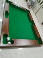 Table de billard de football de qualité garantie, jeux de ballon de football pour adultes, nouvelle table de snooker avec logo personnalisable, fabriquée en bois