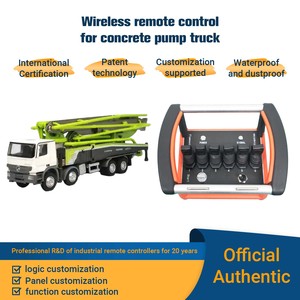 hydraulique joystick vanne directionnelle 4 leviers camion grue radio kits de télécommande intelligents - Product Image 5