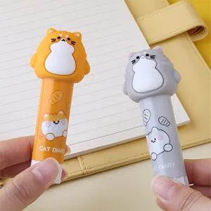Cartoon Solid Glue Sticks, School Kawaii Cute Slime Glues