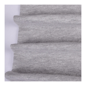 Heather Mặt 65 Polyester 35 bông vải pháp Terry vải đồng bằng mặt không có căng - Product Image 6