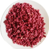 Gevriesdroogde Frambozenkorrels Voor Dessertcake Decoratie Zure Bessen Voeding Heerlijke Groothandel Gevriesdroogd Fruit