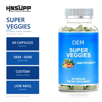 Vente directe du fabricant OEM de capsules de légumes mélangés, capsules de suppléments multivitaminés et minéraux, marque propre