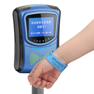 Pulsera Inteligente NFC de Tela Elástica de Poliéster Personalizada, Chip NTAG213 de 13.56MHz, Tarjeta RFID Multiusos Portátil para Pagos - Product Image 4