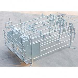 Venta al por mayor nueva inmersión en caliente galvanizado cerdo gestación pluma equipo de cría para granjas porcinas - Product Image 3