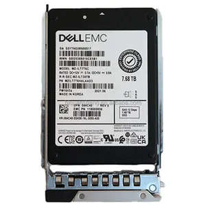 Kualitas tinggi PM1643a 2.5 \ "7.68TB SAS SSD Drive campuran penggunaan SAS 12G 7.68tb ssd 512MB Cache