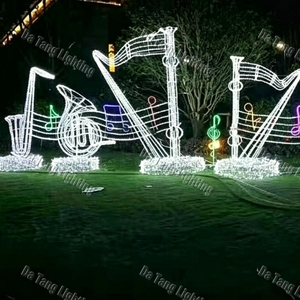 Outdoor Music Themed Motif Lighting for Resorts Christmas Villages Event Plazas Malls and Public Holiday Displays - Product Image 6