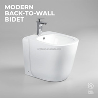 Bidet sur pied en céramique Yingjie 540x370x400mm pour hôpitaux, maisons de retraite et salles de bain sanitaires – Vente en gros directe usine