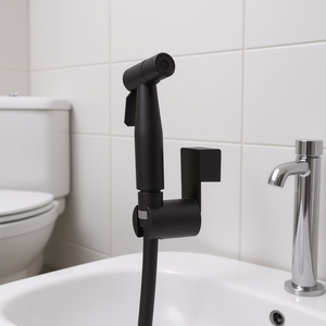 Spruzzatore Bidet Portatile in Acciaio Inox, Montaggio a Parete, Design Minimalista per Pulizia del WC - Product Image 2