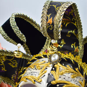 หน้ากากเวนิสระดับไฮเอนด์, อุปกรณ์ประกอบฉากสำหรับงานเลี้ยงแนววินเทจ, แต่งหน้าสำหรับบอลเครื่องแต่งกาย, ละคร - Product Image 4