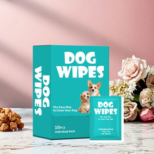 Grandes lingettes humides extra épaisses personnalisées Lingettes nettoyantes <span class=keywords><strong>pour</strong></span> animaux de compagnie <span class=keywords><strong>pour</strong></span> chiens et chats, <span class=keywords><strong>pour</strong></span> la peau et le pelage des pattes. - Product Image 2