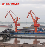 Grues portuaires personnalisées 15t 20t 30t 40t 45t, machine de levage de conteneurs, grue portuaire mobile 50 tonnes 65 tonnes, grue portuaire CE