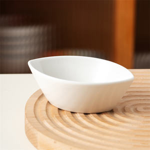 Vente en gros logo personnalisé petit plat à sauce soja <span class=keywords><strong>fantaisie</strong></span> soucoupe à tremper en céramique pour collation plat pour restaurant ménage - Product Image 3