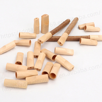 Porte-cigarette en bois Embout buccal Diffuseur personnel en bois portable Inhalateur d'aromathérapie pour huile essentielle Bâton inhalateur nasal